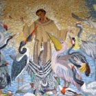 Mosaic of Hl. Franziscus, Tiergarten Schönbrunn