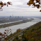 View on the Danube from Leopoldsberg