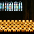 Candles in Notre Dame, Paris
