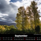2016 Calendar: September