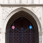 Door detail, Exeter Cathedral