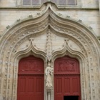 Detail of entrance, Church of Josselin