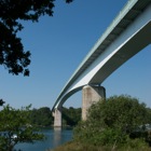 High bridge from below