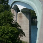 On top of high bridge