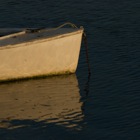 Detail of anchored boat