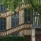 Half-timbered building