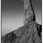 Old Man of Storr with moon