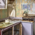 Abandoned kitchen