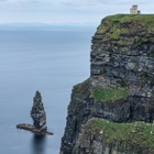 O'Brien's Tower and An Branán Mór Sea Stack, Cliffs of Moher