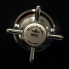 Hot water
