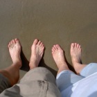 Voeten op het strand, Renesse