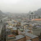 Salzburg im Nebel