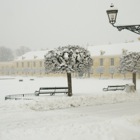 Schönbrunn im Schnee / Wien