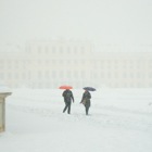 Schönbrunn im Schnee / Wien